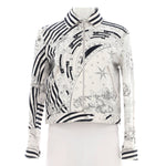 Hermès Women's Astrologie Remix Zipped Jacket Printed Cotton - Image 1
