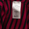 Christian Dior Women's Logo Button Shoulder Striped Sweater Cotton and Linen Blend - Image 4