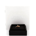 خاتم Hermès Echappée من الذهب الوردي عيار 18 قيراط والألماس صغير - Image 2