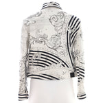 Hermès Women's Astrologie Remix Zipped Jacket Printed Cotton - Image 2