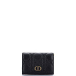 Christian Dior Caro Wallet Cannage Calfskin XS - Image 3