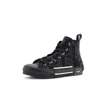 Christian Dior Men's B23 High Top Sneakers Maxi Oblique Canvas - Image 2
