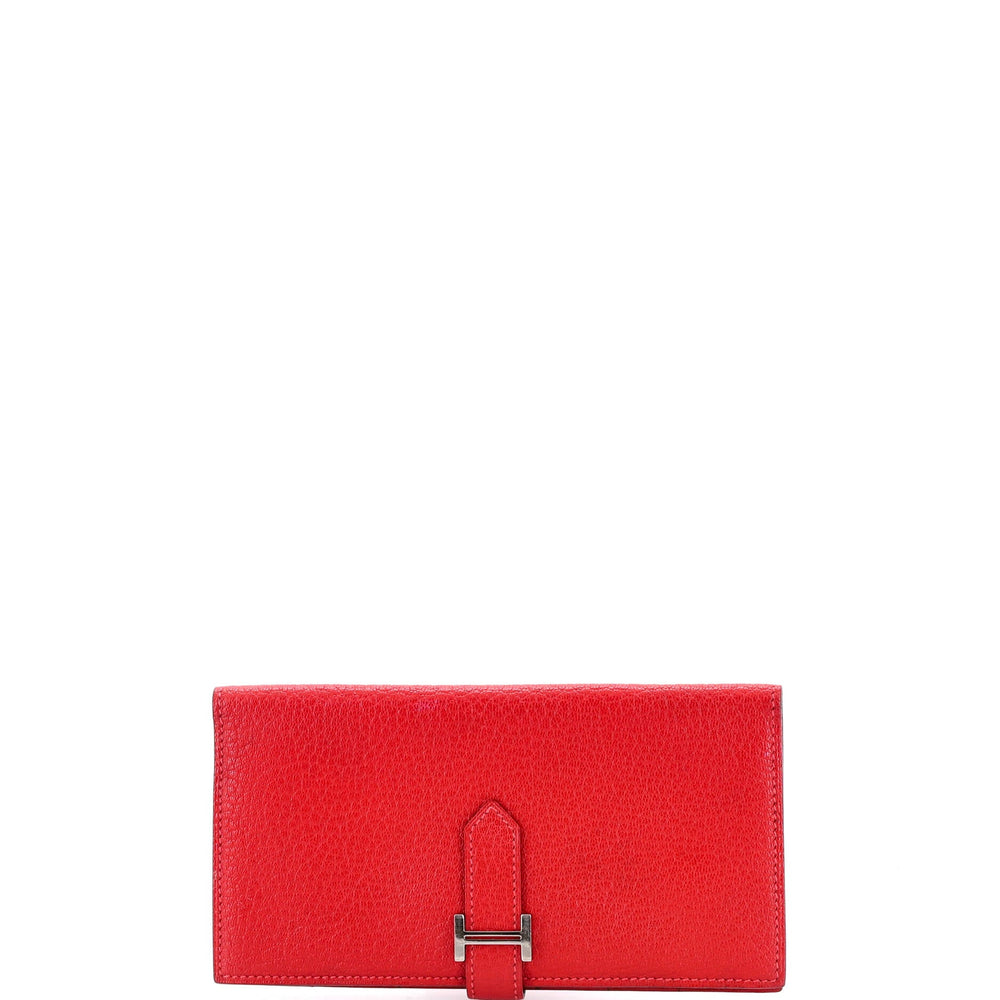 Hermès Bearn Wallet Chèvre Mysore Long