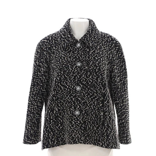 Chanel Women's La Pausa Belted Button-Up Jacket Tweed Blend