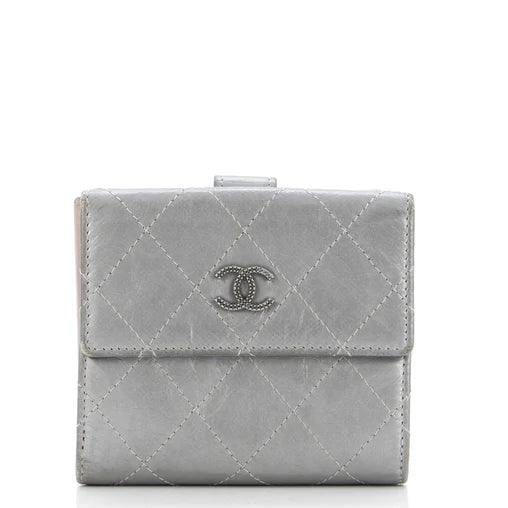 Chanel CC Compact Wallet Quilted Calfskin