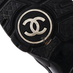 Chanel Women's CC Low Top Sneakers Suede with Leather and Nylon - Image 6