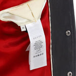 Gucci Men's Varsity Jacket Leather with Patchwork - Image 5