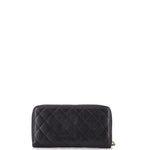 Chanel Zip Around Wallet Quilted Caviar Long - Image 4