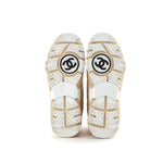 Chanel Women's CC Low Top Sneakers Fabric - Image 4